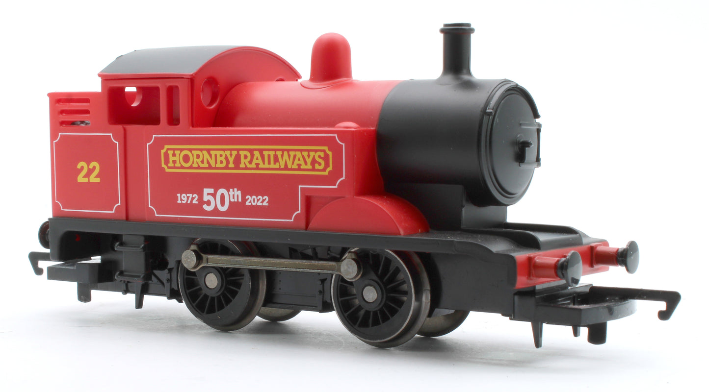 Pre-Owned RailRoad 2022 Hornby Collector Club 0-4-0 Steam Locomotive