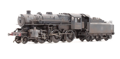 32-577 Pre-Owned Ivatt Class 4 43160 BR Lined Black Early Emblem Steam Locomotive - Custom Weathered - DCC Sound Fitted