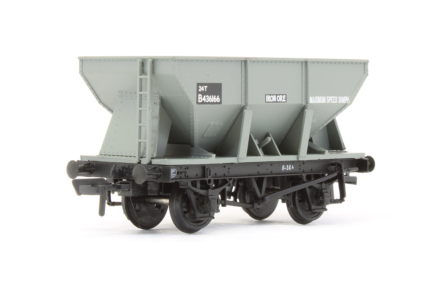 Pre-Owned 37-502 24T Ore Hopper Wagon BR Grey 'B436166'