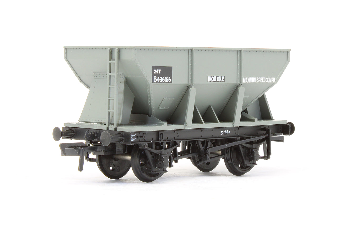 Pre-Owned 37-502 24T Ore Hopper Wagon BR Grey 'B436166'