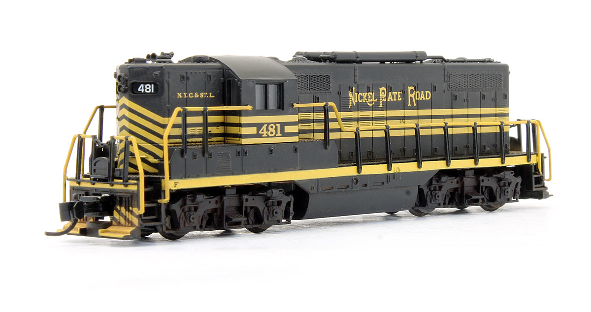 Pre-Owned GP9 T.T. Diesel Locomotive Nickel Plate - Road #481