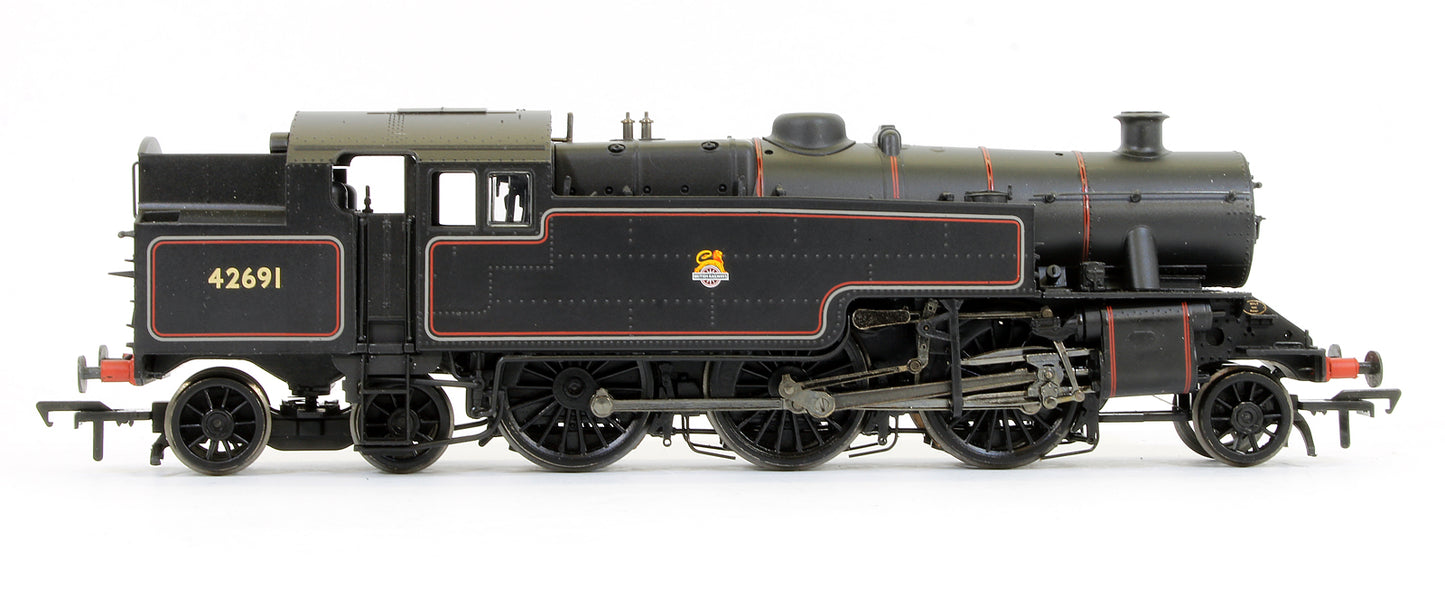 Pre-Owned Fairburn Tank 42691 BR Lined Black Early Crest Steam Locomotive