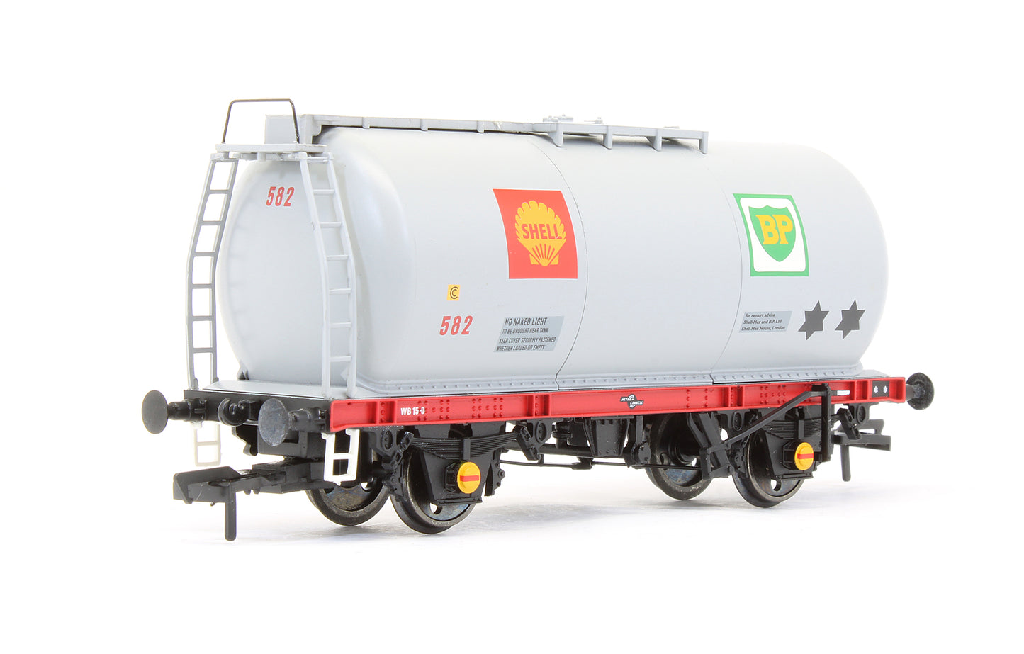Pre-Owned 37-577A TTA Tank Wagon 'Shell BP' Grey '582'