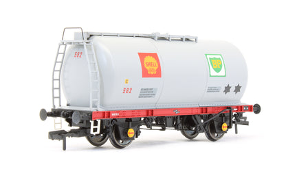 Pre-Owned 37-577A TTA Tank Wagon 'Shell BP' Grey '582'