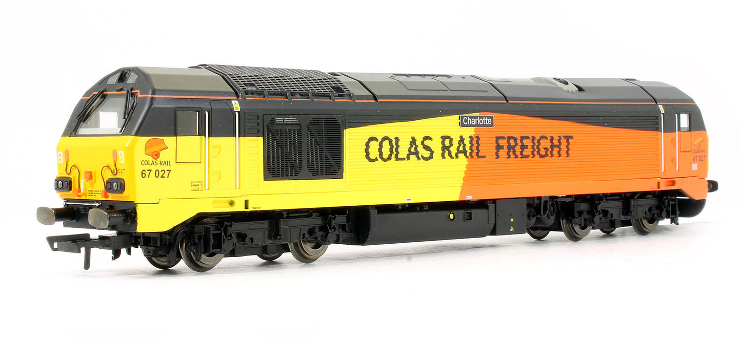 Pre-Owned R3659 Colas Class 67027 'Charlotte' Diesel Locomotive - DCC Sound