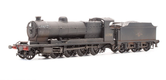 Pre-Owned Robinson 04 63701 BR Black Late Crest Steam Locomotive - Renumbered - Custom Weathered - DCC Sound Fitted