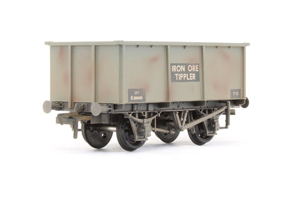 Pre-Owned 37-277A 27 Ton Steel Tippler Wagon 'Iron Ore' Grey B380005 - Weathered
