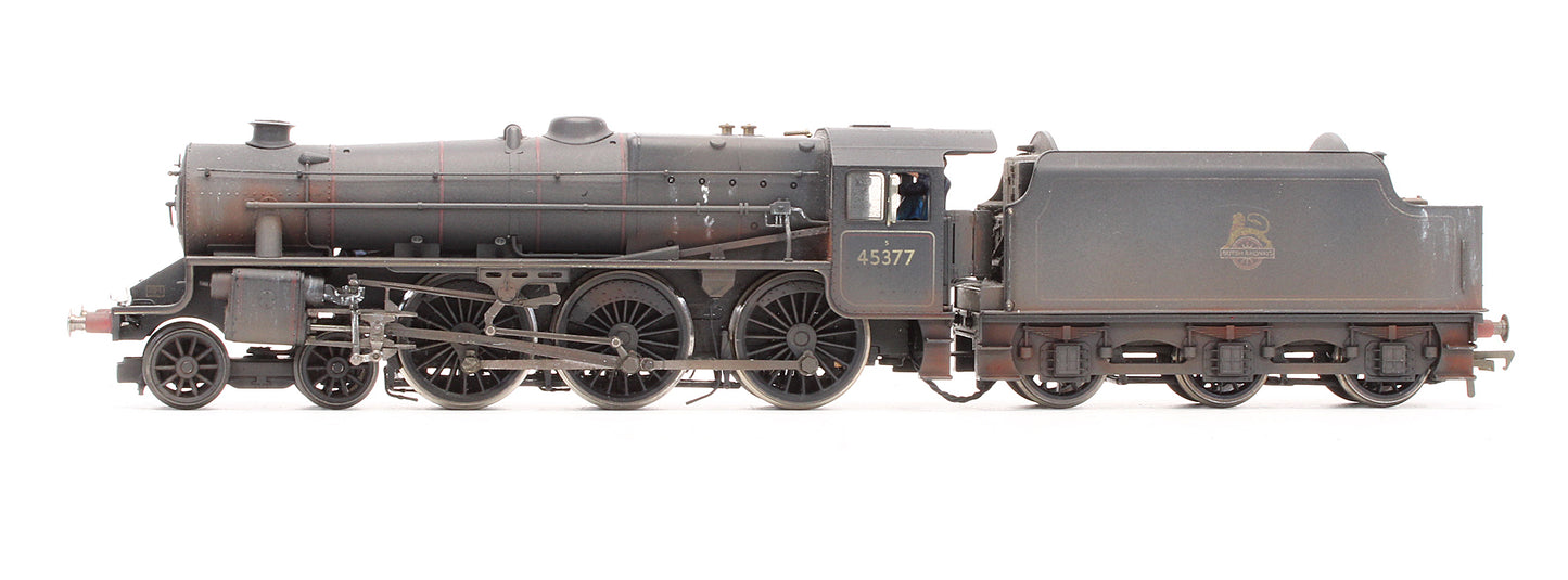 Pre-Owned BR Black 5 '45377' Steam Locomotive - Custom Weathered - DCC Sound