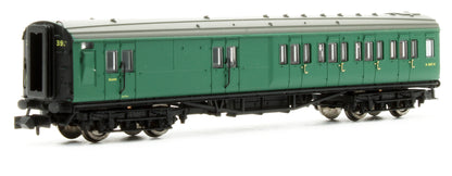 Pre-Owned 2P-012-356 Maunsell Coach BR Brake 3rd Class SR Green 3221