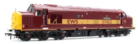 35-335K Class 37/4 Refurbished 37422 'Cardiff Canton' EWS Red and Gold Diesel Locomotive