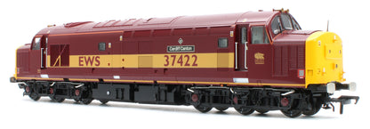 35-335K Class 37/4 Refurbished 37422 'Cardiff Canton' EWS Red and Gold Diesel Locomotive
