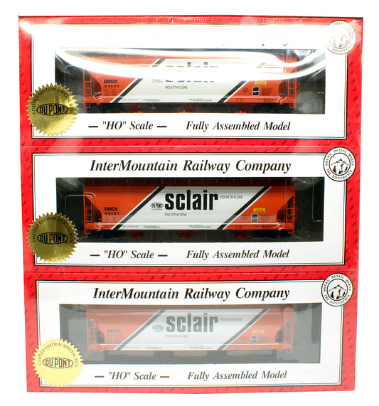 Pre-Owned Set Of 3 ACF 3 Bay Covered Hopper Cars 'Sclair' DOCX