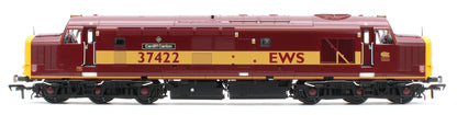 35-335K Class 37/4 Refurbished 37422 'Cardiff Canton' EWS Red and Gold Diesel Locomotive