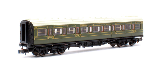 Pre-Owned SR Classic Lined Green Maunsell 3rd Class Coach No.2355