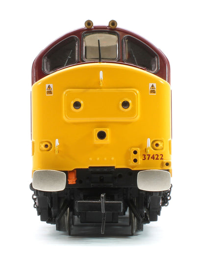 35-335KSF Class 37/4 Refurbished 37422 'Cardiff Canton' EWS Red and Gold - DCC Sound