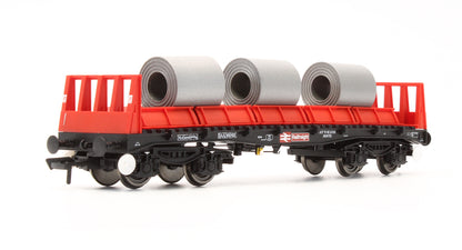 Pre-Owned 38-352A BAA Steel Carrier Wagon Railfreight Red & Black BAA 900102