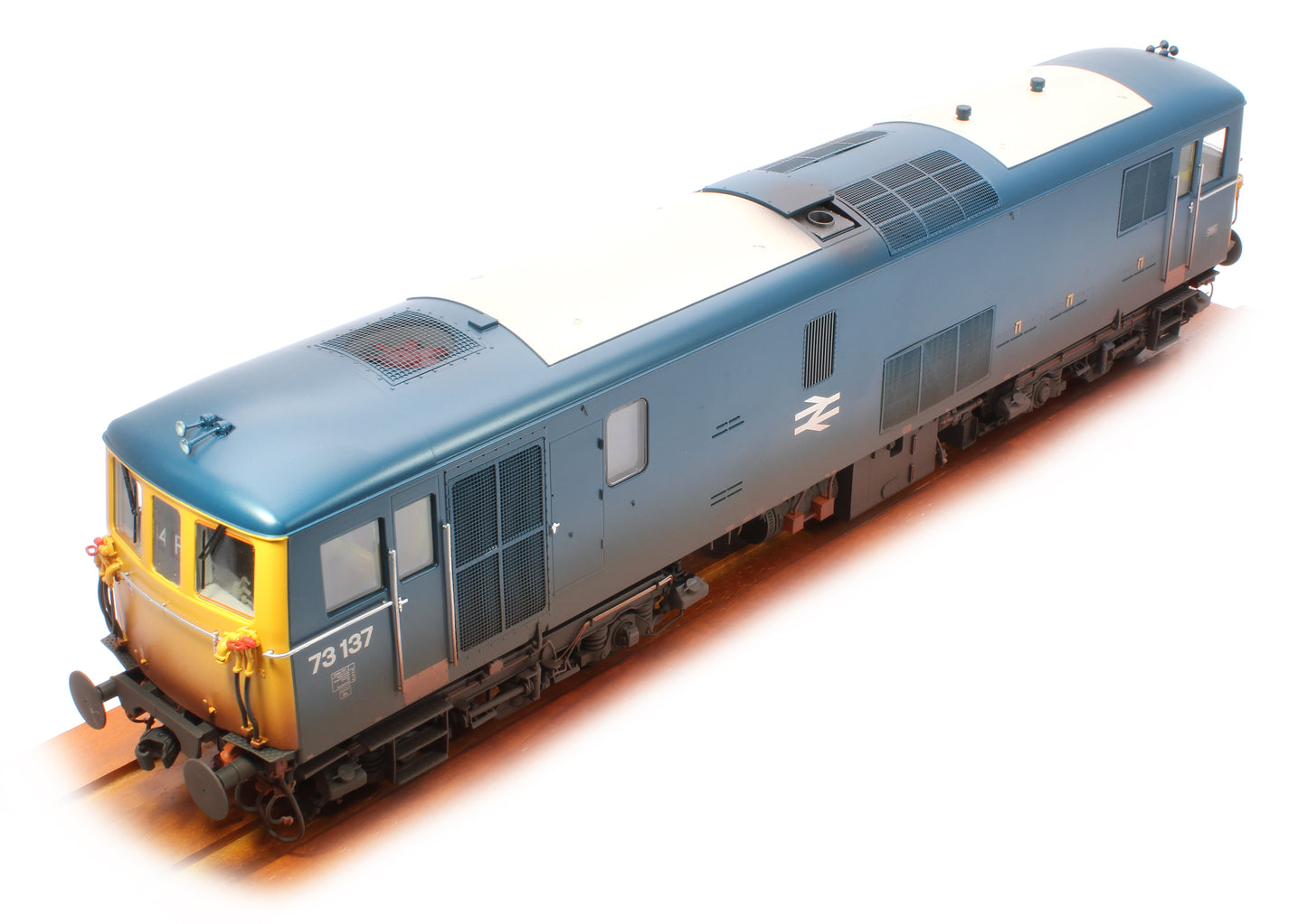 Class 73/1 BR Blue 73137 (full yellow ends) Electro Diesel Locomotive - Lightly Weathered