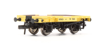 Pre-Owned 37-980Z Conflat A Shunter's Running Wagon BR Yellow 'Norwich' - Limited Edition