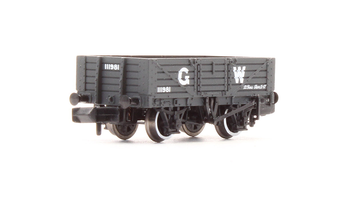 Pre-Owned 5 Plank Wagon GWR Grey No.111981