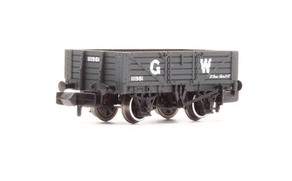 Pre-Owned 5 Plank Wagon GWR Grey No.111981