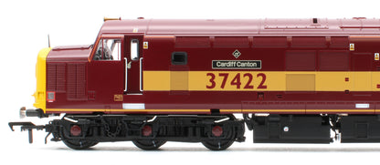 35-335KSF Class 37/4 Refurbished 37422 'Cardiff Canton' EWS Red and Gold - DCC Sound