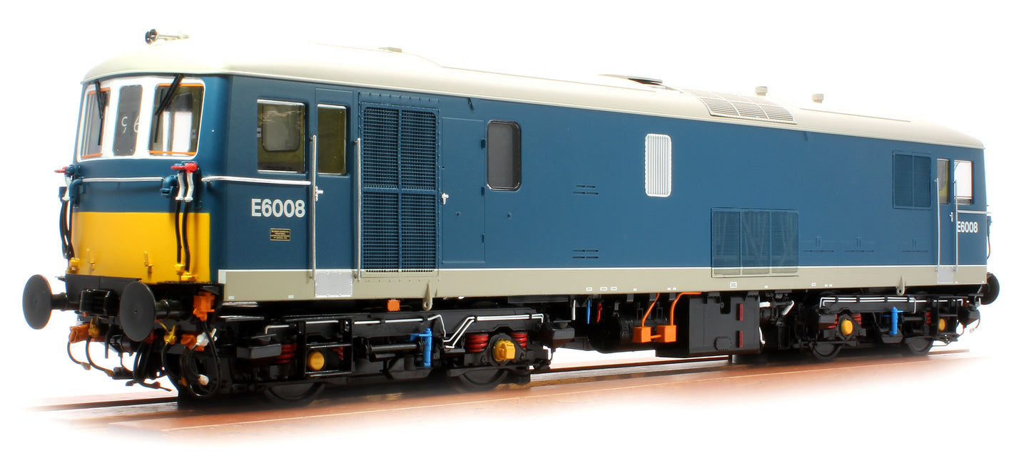 Class 73/1 BR Blue (Early) E6008 with Small Yellow Panels and Grey Band Electro Diesel Locomotive