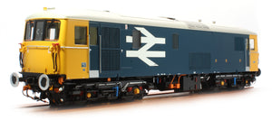 Class 73/1 BR Large Logo Blue Unnumbered Diesel Locomotive