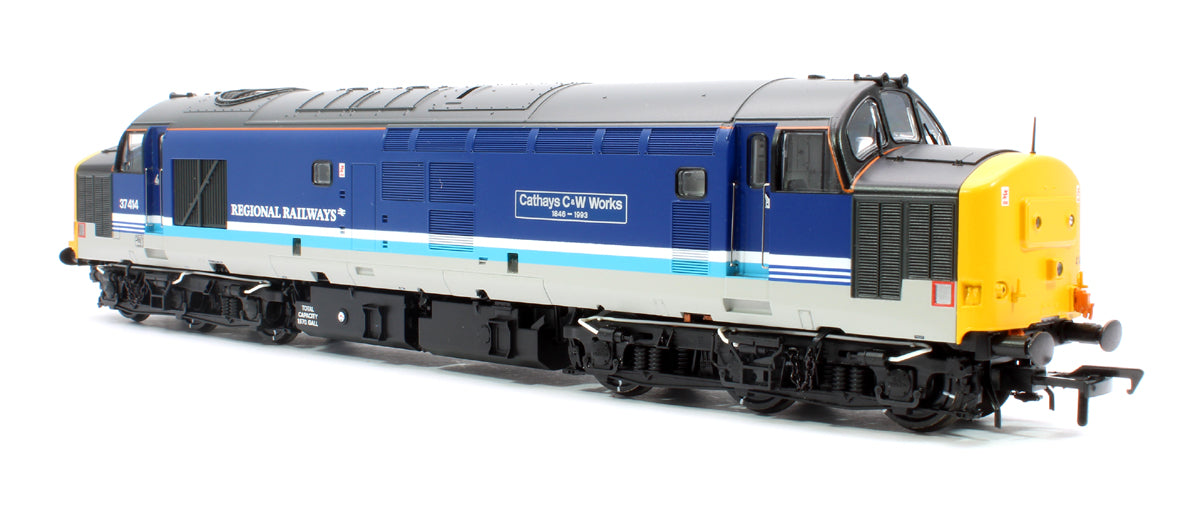 Class 37/4 37414 'Cathays C&W Works 1846-1993' BR Regional Railways Diesel Locomotive (DCC Sound)