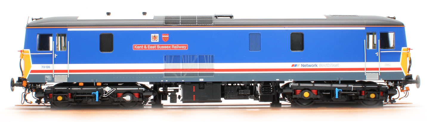 Class 73/1 Revised Network SouthEast 73126 Kent & East Sussex Railway Electro Diesel Locomotive