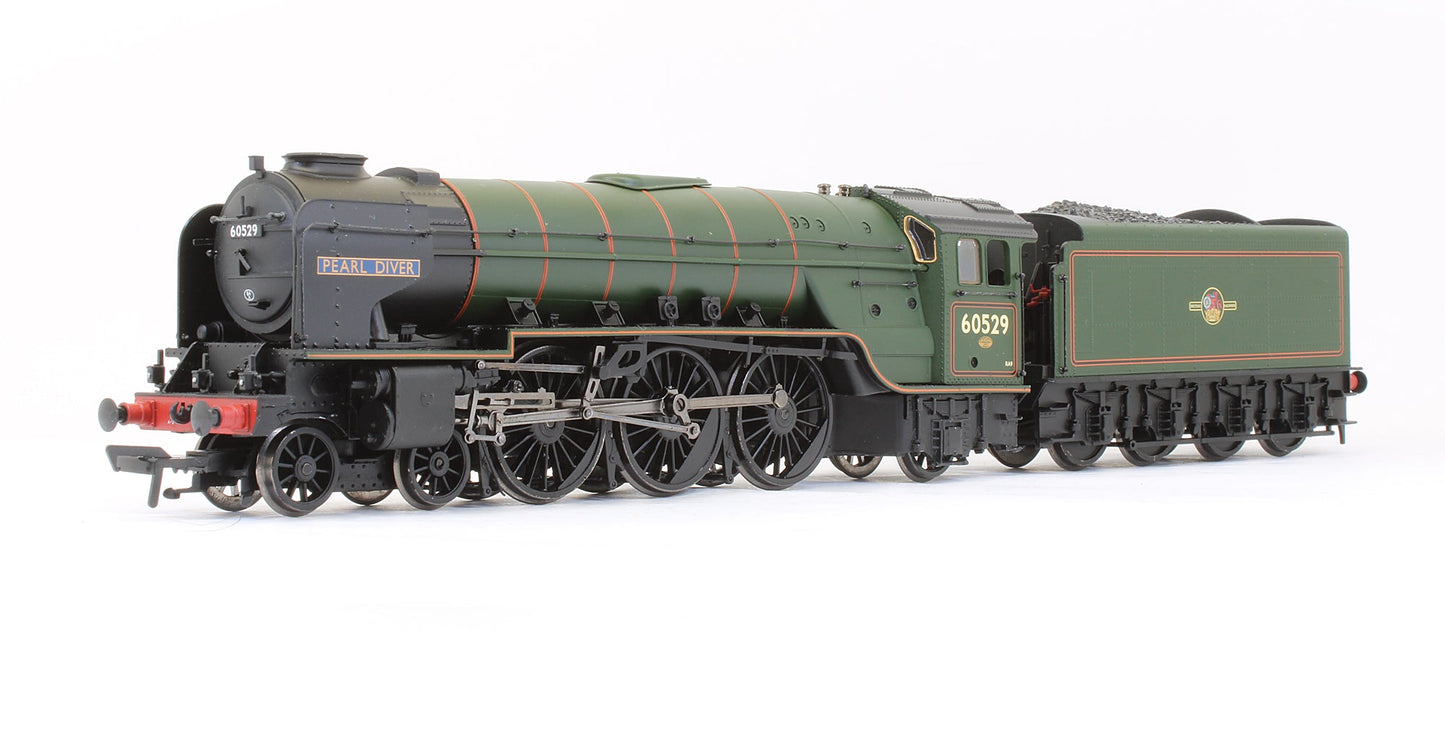 Pre-Owned Class A2 60529 'Pearl Diver' BR Green Late Crest Steam Locomotive - DCC Fitted
