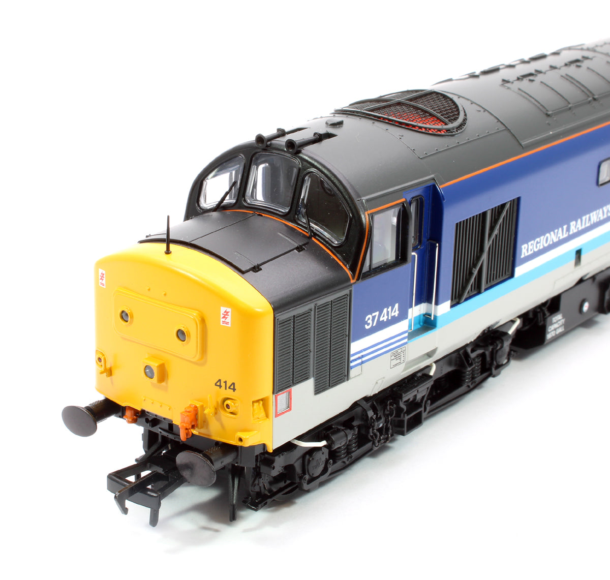 Pre-Owned 35-338 Class 37/4 37414 'Cathays C&W Works 1846-1993' BR Regional Railways Diesel Locomotive - DCC Fitted