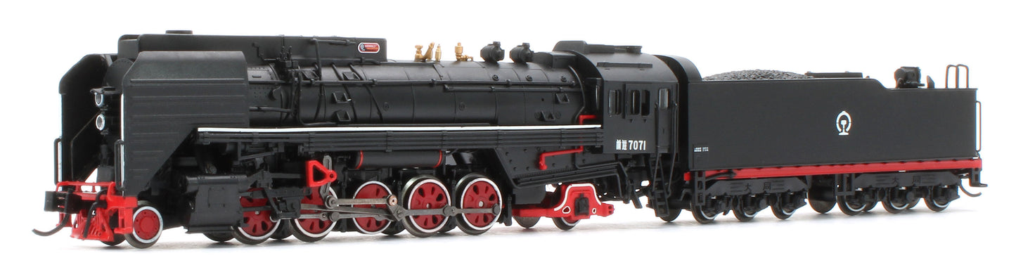 China Railways QJ #7071 2-10-2 Steam Locomotive