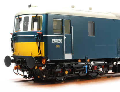 Class 73/1 BR Blue E6020 with Light Grey Roof and SYP no Grey Band Electro Diesel Locomotive