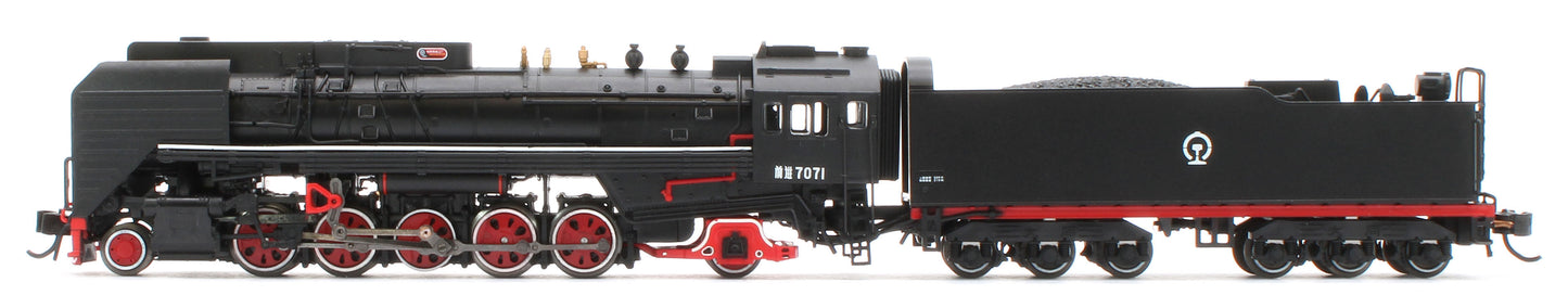China Railways QJ #7071 2-10-2 Steam Locomotive