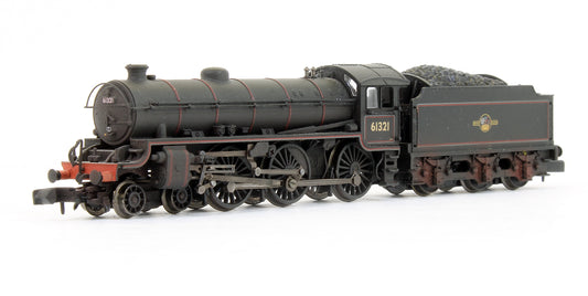 Pre-Owned Class B1 '61321' BR Black Late Crest Steam Locomotive (Weathered)