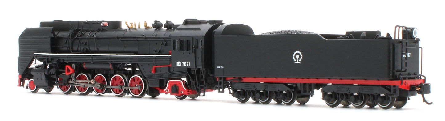 China Railways QJ #7071 2-10-2 Steam Locomotive