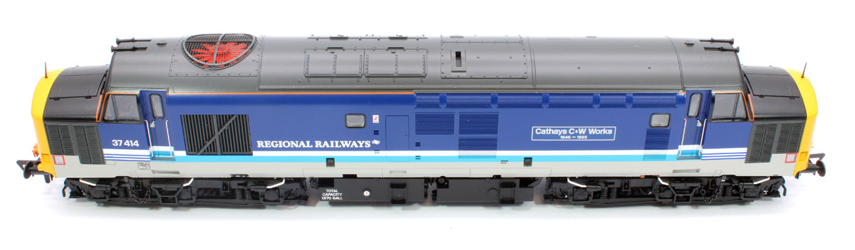 Class 37/4 37414 'Cathays C&W Works 1846-1993' BR Regional Railways Diesel Locomotive (DCC Sound)