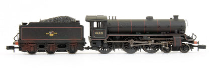 Pre-Owned Class B1 '61321' BR Black Late Crest Steam Locomotive (Weathered)