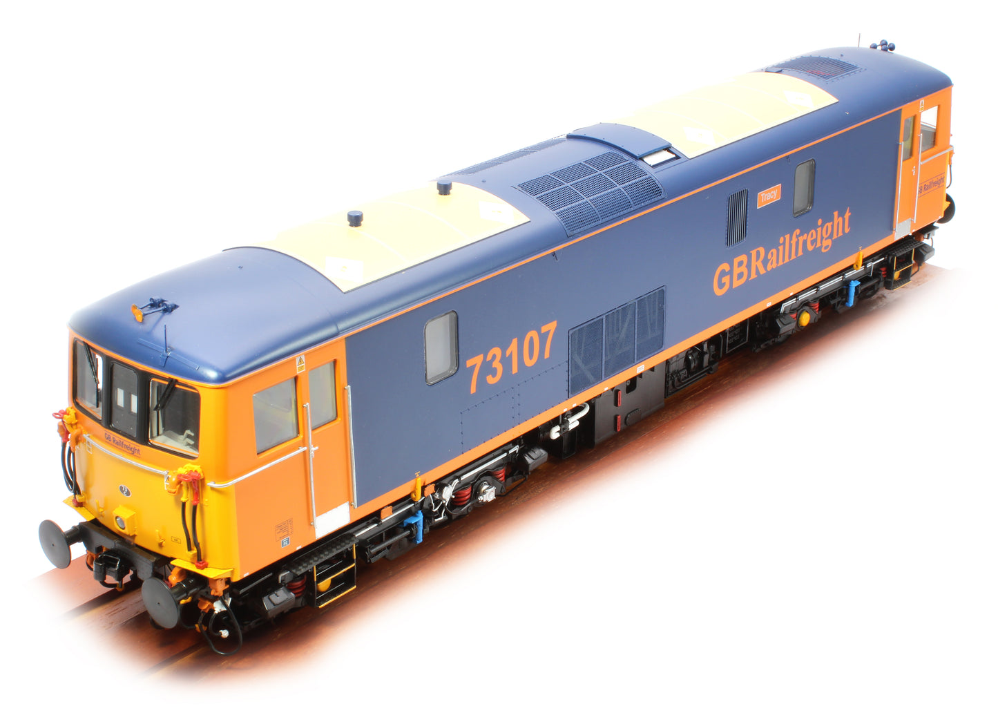 Class 73/1 GB Railfreight blue/orange 73107 'Tracy' Electro Diesel Locomotive