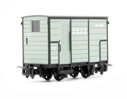 Pre-Owned 393-100 RNAD Enclosed -End Brake Van RNAD Grey