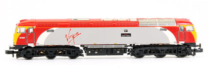 Pre-Owned Class 57 301 "Scott Tracy" Virgin Diesel Locomotive