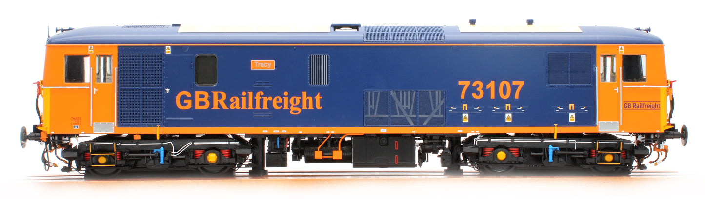 Class 73/1 GB Railfreight blue/orange 73107 'Tracy' Electro Diesel Locomotive