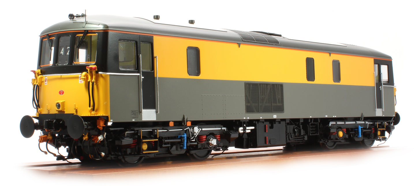 Class 73/1 BR ‘Dutch’ Grey/Yellow Unnumbered Electro Diesel Locomotive