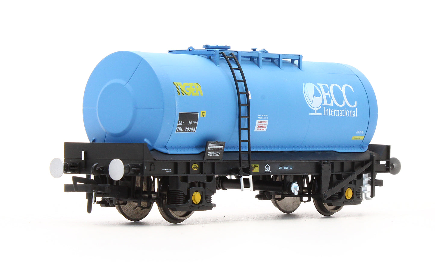 Pre-Owned OO-TUA-303 TUA Caustic Soda / Clay Slurry Tank Wagon ECC TRL 70708