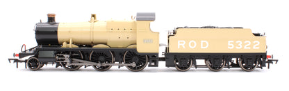 GWR 43xx 2-6-0 Mogul 5322 Khaki Steam Locomotive - DCC FItted