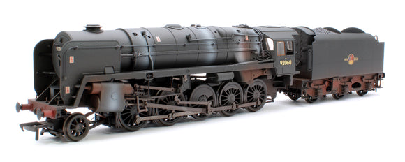 BR Standard 9F (Tyne Dock) with BR1B Tender 92060 BR Black (Late Crest) - Weathered