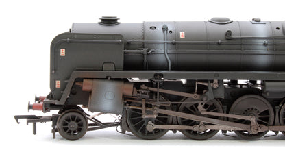 BR Standard 9F (Tyne Dock) with BR1B Tender 92060 BR Black (Late Crest) Steam Locomotive - Weathered & DCC Sound