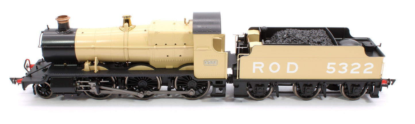 GWR 43xx 2-6-0 Mogul 5322 Khaki Steam Locomotive