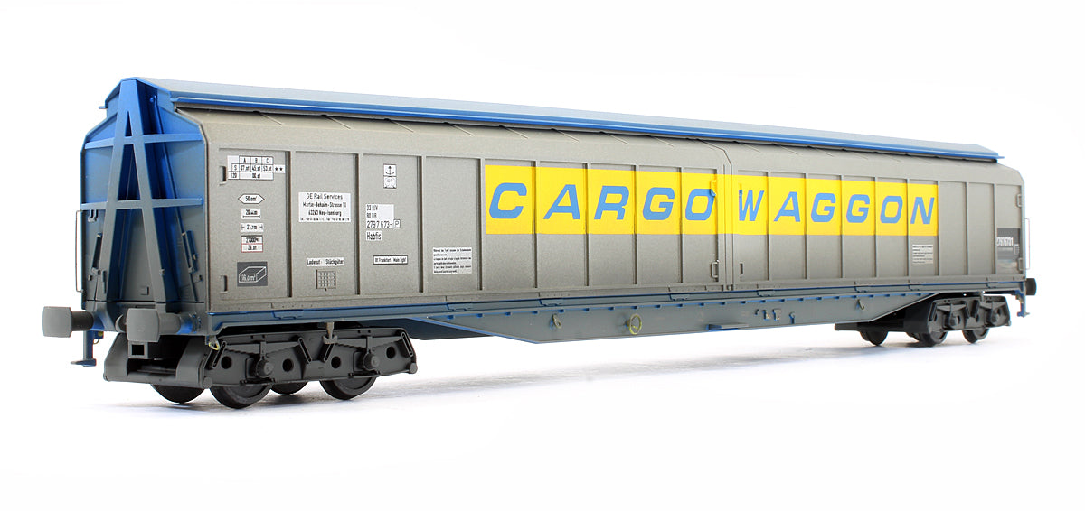 Pre-Owned Cargowaggon Blue & Silver 27976731 (Weathered)