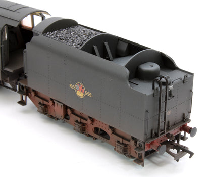 BR Standard 9F (Tyne Dock) with BR1B Tender 92060 BR Black (Late Crest) Steam Locomotive - Weathered